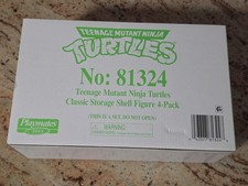 Playmates Classic Teenage Mutant Ninja Turtles Storage Shell Figures 4 Pack TMNT