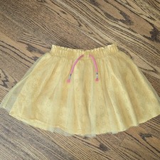 Matilda Jane Yellow Tulle Skirt Girls Size 6