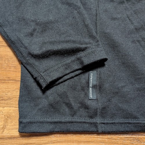 Craghoppers 1/4 Zip ShirtMens XXL Gray Merino Wool Blend Mid Layer Hiking - Picture 2 of 10