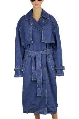 7 Seven for All Mankind Tailored  Denim Trench Coat Women - Sz XS/S/M/L NWT