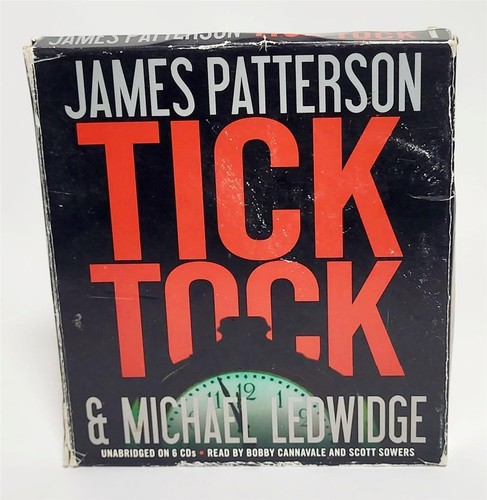 Audio Book TICK TOCK James Patterson & M. Ledwidge 2011 Unabridged Mystery Crime