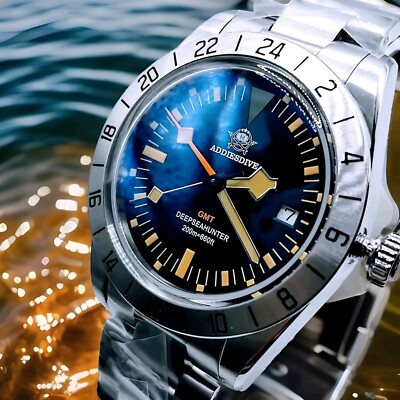 Addiesdive Gmt Deepseehunter,20bar,neu.