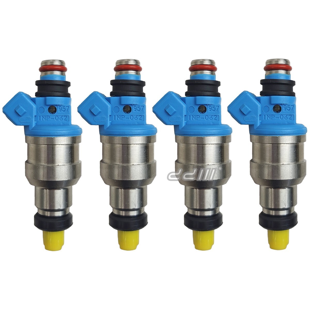4 x NEW Fuel Injectors for Proton Jumbuck 4G15 1.5 blue tops 4 x NEW Fuel Injectors for Proton Jumbuck 4G15 1.5 blue tops