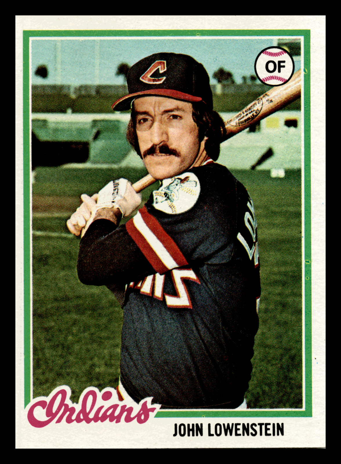 1978 Topps John Lowenstein  Cleveland Indians #87 EX