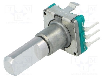 Encoder: inkremental 15Impulse/Umdrehung 5VDC THT Pos: 30  10mA EC11E15244G1 In
