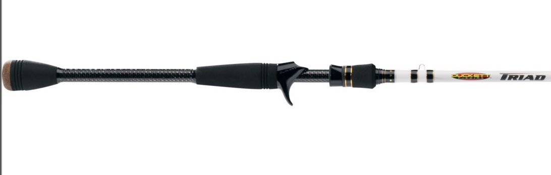 Duckett Triad Freshwater Spinning Fishing Rod 7'2" Medium Heavy DFTR72MHS