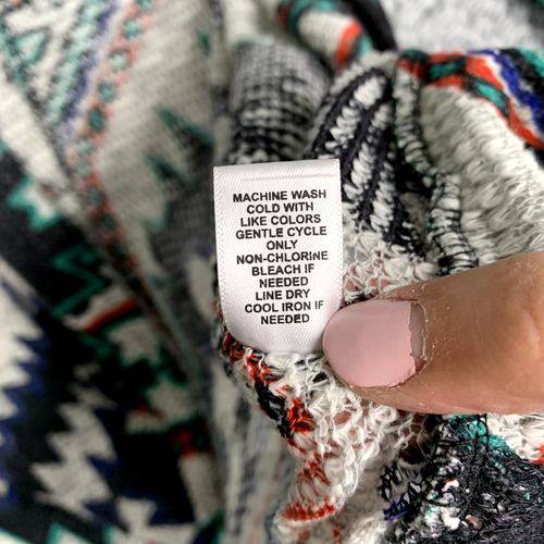 Cato Sweater Womens Medium Mulicolor Aztec Tribal Southwestern Tapestry Country - Picture 11 of 12
