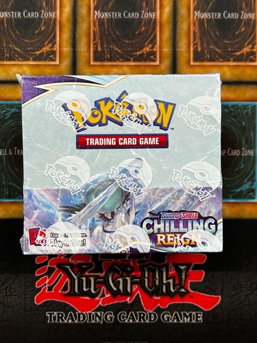 Pokemon Chilling Reign Booster Box Brand New Factory Sealed 36 Packs
