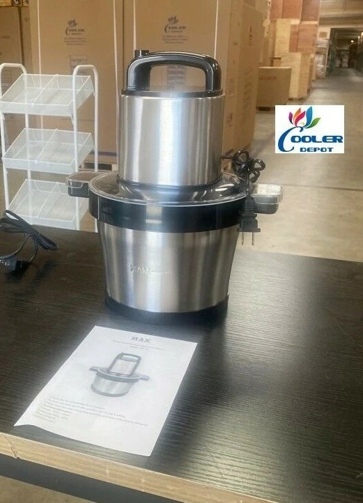 NEW 6L Electric Food Chopper Stainless Steel Processor Meat Grinder Mixer
Opens in a new window or t