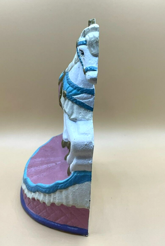 Carousel Collection Cast Iron Carousel Horse Door Stop in Box - Cracker Barrel - Picture 3 of 11