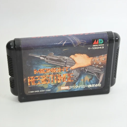 Mega Drive MIDNIGHT RESISTANCE Cartridge Only Sega 3014 mdc
