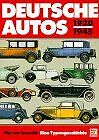 Deutsche Autos 1920-1945  von Oswald, Werner | Buch | Zustand gut
