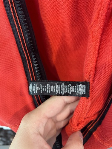 RLX Ralph Lauren Alpha Ski Tech Zip Up Hoodie Jacket Red Medium - Foto 8 di 10