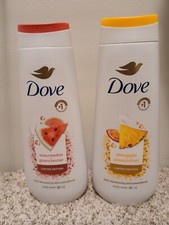 Dove Limited Edition Watermelon And Pineapple Body Wash Set Of 2
