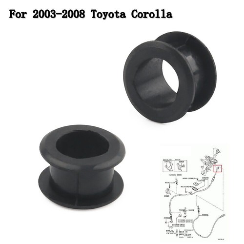 2PCS New Automatic Transmission Shift Shifter Cable Bushing For Toyota Corolla - Picture 10 of 14
