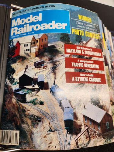 Model Railroader Mag -Complete Year Run & Binder- You Choose Year - 1970 to 1989 - Picture 128 of 190