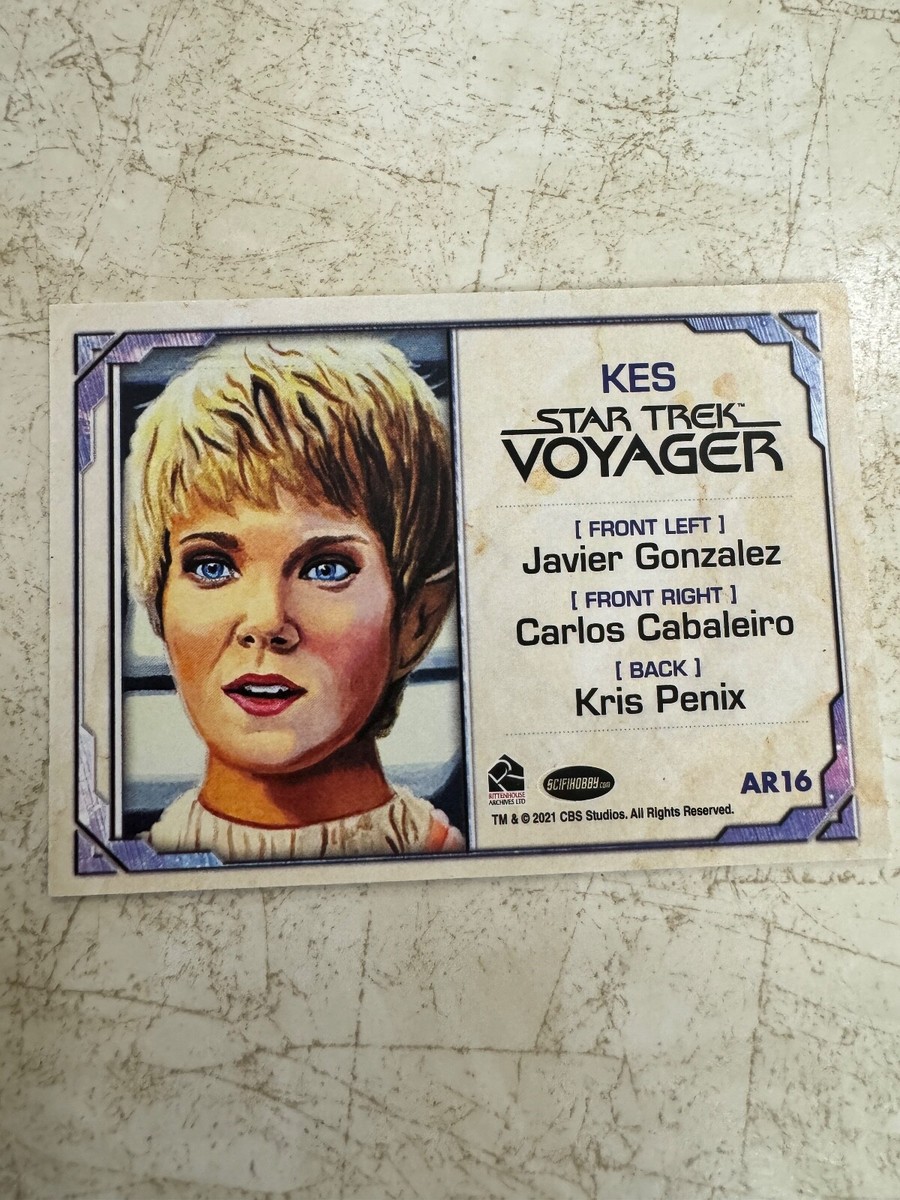 2021 Women Of Star Trek Artist Rendition AR16 KES Gonzalez Cabaleiro  Penix