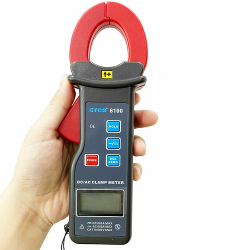 AC/DC Clamp Current Meter Non-contact Peak Online Clamp Tester with 0.0A~1000A - Picture 3 of 12