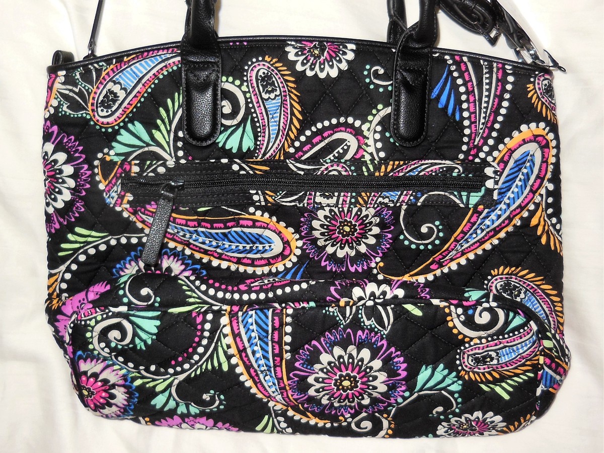 NWT Vera Bradley $108 CASUAL SATCHEL in BANDANA SWIRL 23309-I42 | eBay