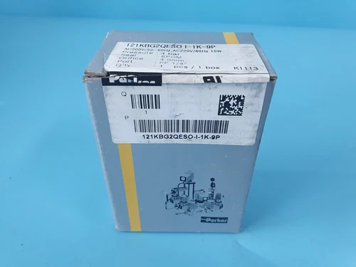 1PC NEW PARKER 121KBG2QESOI-1K-9P Solenoid Valve PF 1/4"