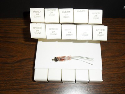  5 NOS Raytheon JAN 5744WB Subminiture Audio Radio Microphone PULUSO P49 P28 MK2