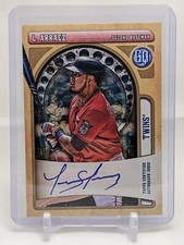 2021 Topps Gypsy Queen Luis Arraez On Card Auto Autograph Marlins Twins #GQA-LA