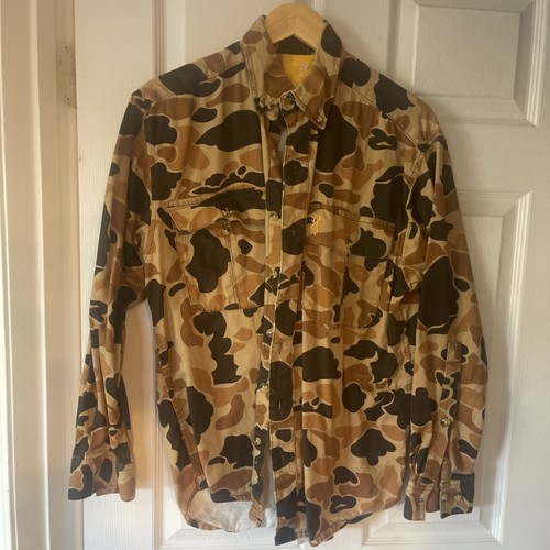 3 Men's Med Camouflage Long Sleeve Buttoned Hunting Shirts - Picture 10 of 15