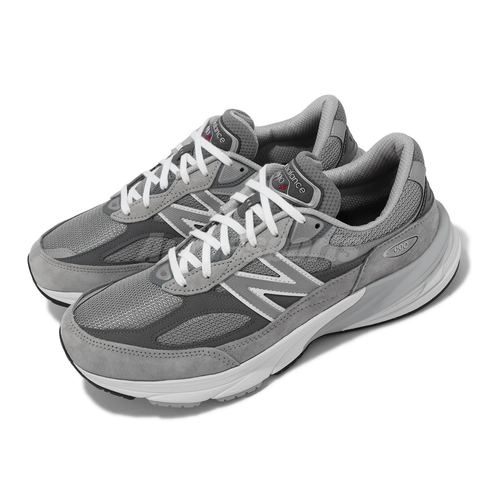 Мужская повседневная обувь New Balance 990 V6 2E Wide NB, сделано в США Castlerock M990GL6-2E