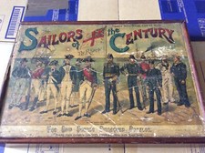 Antique Edwardian Deans Gold Medal Series Puzzle Sailors Of The Century No.75