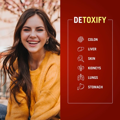 The Cleaner Women's Detox Cleanse Capsules 52 Count Full Body Support 7 Days - Picture 4 of 9