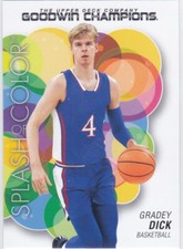 2023 UD GOODWIN CHAMPIONS..GRADEY DICK..SPLASH OF COLOR..CARD # 112