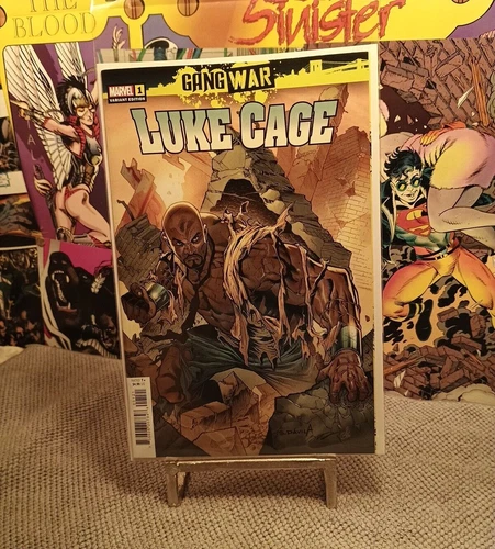 Luke Cage Gang War 1  |  Davila Connecting Variant  |  Marvel Comics 2023