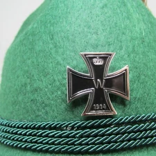 Iron Cross 1914 with Crown  Oktoberfest/Military Hat Pin