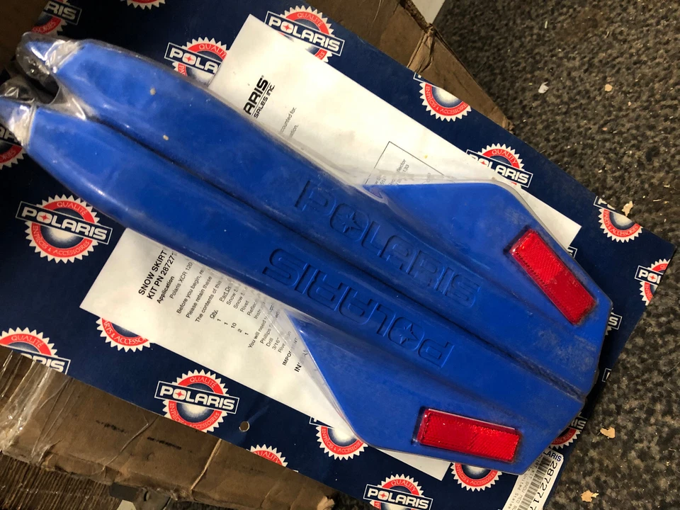 2001+ Polaris XC SP Indy Edge 440 500 600 700 clásico OEM kit de parachoques azul claro Foto 2 de 3