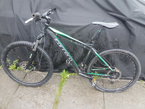 CARRERA VULCAN BLACK MENS MOUNTAIN BIKE 