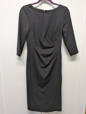 Ladies M&S black dress, size 10, slightly worn, great fgor formal work outfit