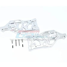 GPM Racing Aluminum Front Lower Arms Silver : 1/5 KRATON / OUTCAST 8S BLX