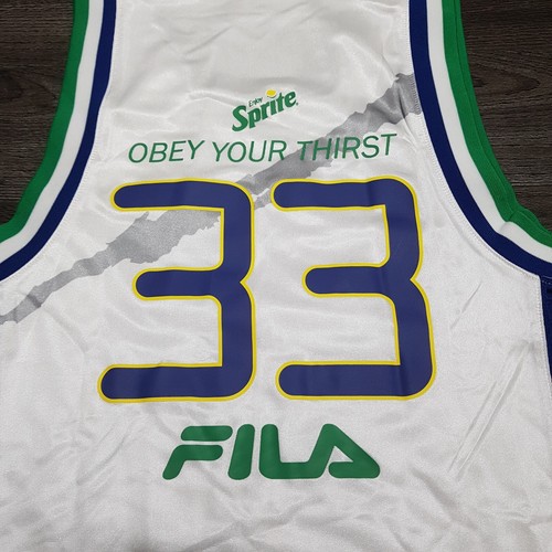 FILA Grant Hill x Sprite Retro Basketball Tank Jersey Mens Size Medium - Picture 4 of 8