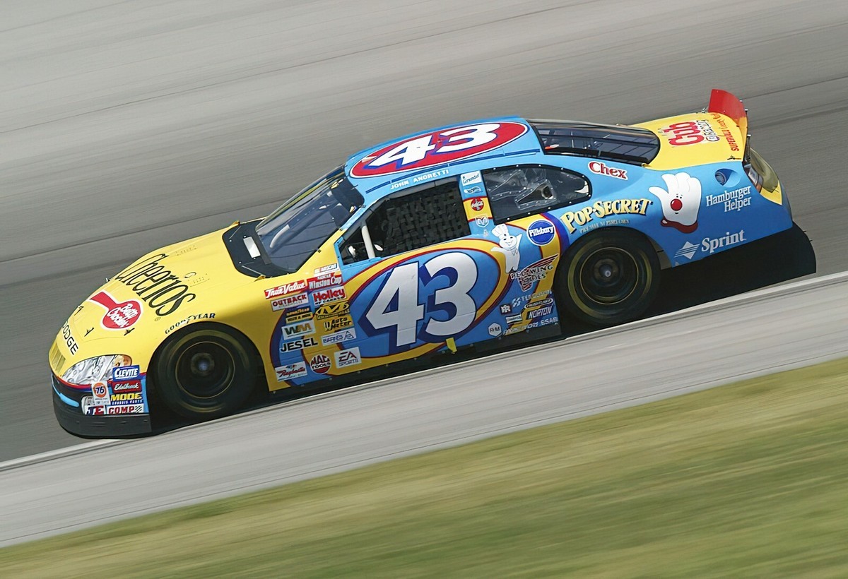 John Andretti #43 Cheerios 2002 NASCAR 13x19 Poster Gloss Photo