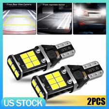 New Chips 912 921 LED Backup Reverse Light Back Up Canbus Super White Lamp 6000K