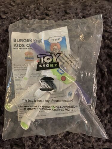 1995 BURGER KING TOY STORY ~BUZZ LIGHTYEAR~SEALED/ORIG PACKAGE Figure Cake Toppr