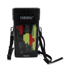 CUESOUL ANTIE Hard Dart Case Holds 6 Darts with Belgium Flags Design
