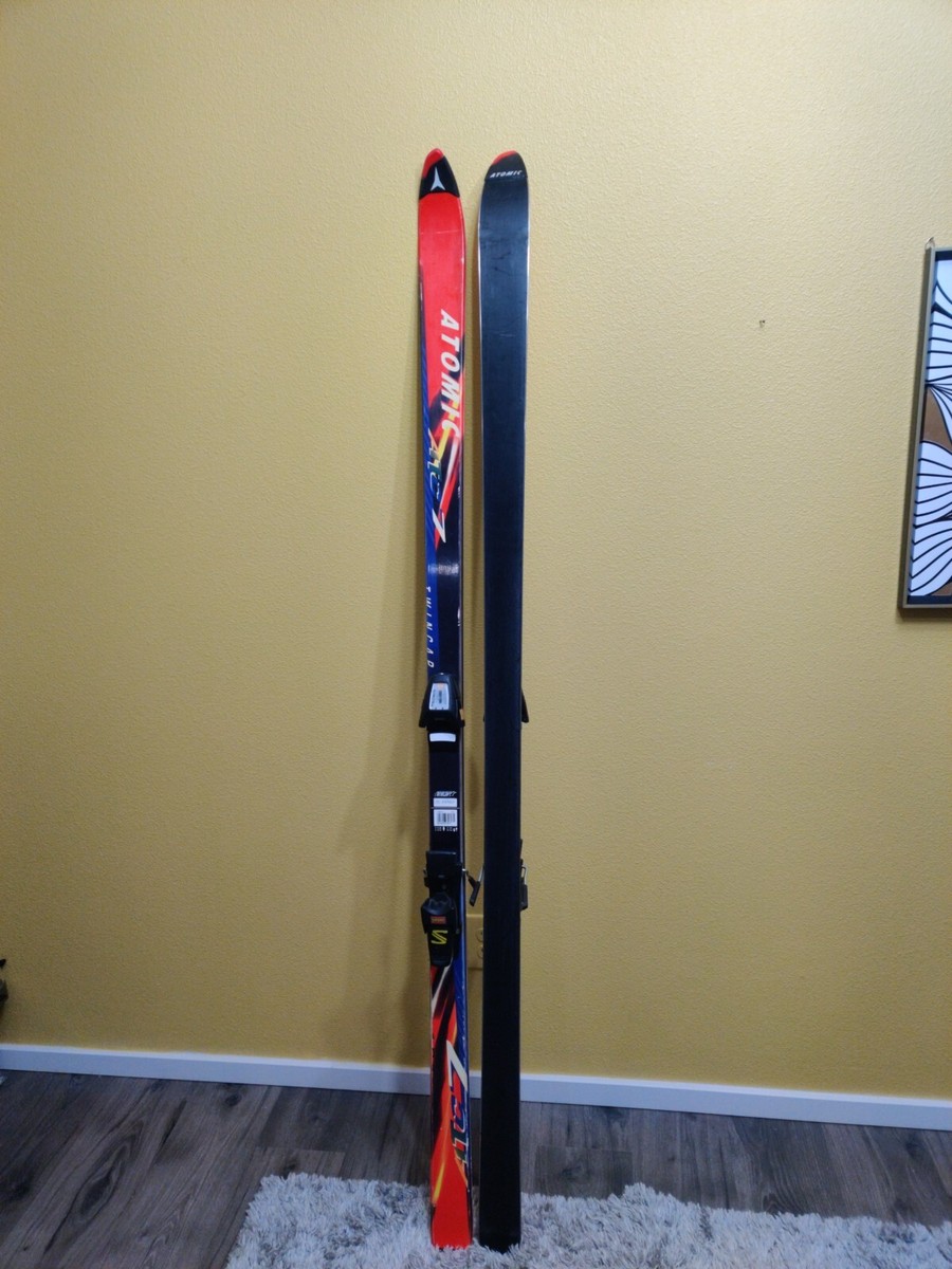 ATOMIC ATC 7 TWINCAP 191 CM AUSTRIA SKIS + SALOMON SERIE 5 QUADRAX