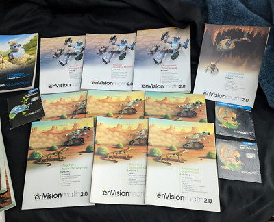 Envision Math 2017 Grades 2-6 Resource Masters, Assessments, Disks NEW