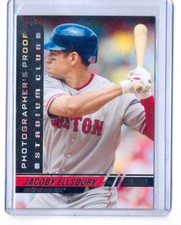 JACOBY ELLSBURY 2008 TOPPS STADIUM CLUB PHOTOGRAPHER'S PROOF TRUE #1/1 RED SOX