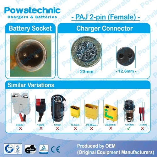 29.4V 5A fast Lithium Li Charger for 24V e-Bike Scooter Wheelchair Golf battery - Picture 9 of 13
