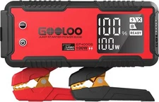 GOOLOO GT4000S Car Jump Starter 4000A 100W Fast-Charging Lithium Jump Box 12V 