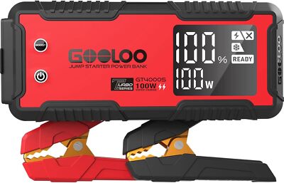 GOOLOO Jump Starter 4000A Portable Car Battery Heavy Duty High - Foto 7