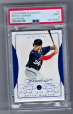 2017 Panini Flawless Saphire #4Bryce Harper #10/10 PSA Mint 9 (JBC1053) Pop1/1