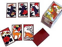 Hanafuda Miyakono Hana Red Japanese card game Nintendo 0532 - Picture 1 of 4